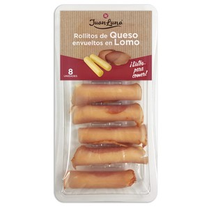 Imagen de JUAN LUNA Rotllets de llom curat i formatge
