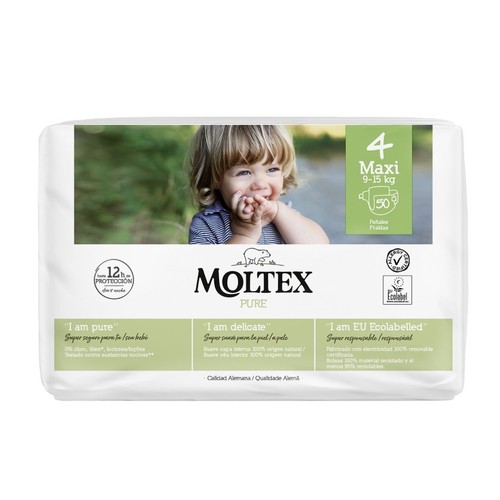 MOLTEX Bolquers pure eco T4 9-15 Kg