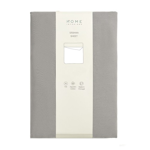 HOME INTERIORS Llençol Gris de 90cm