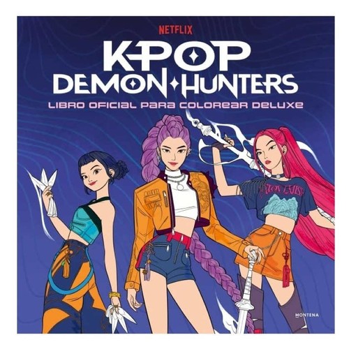 ED. MONTENA Llibre KPop Demon Hunters