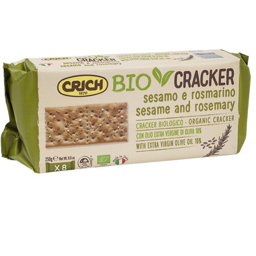 CRICH Crackers de sèsam i romaní ecològics