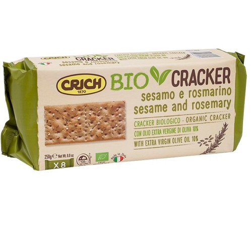 CRICH Crackers de sèsam i romaní ecològics