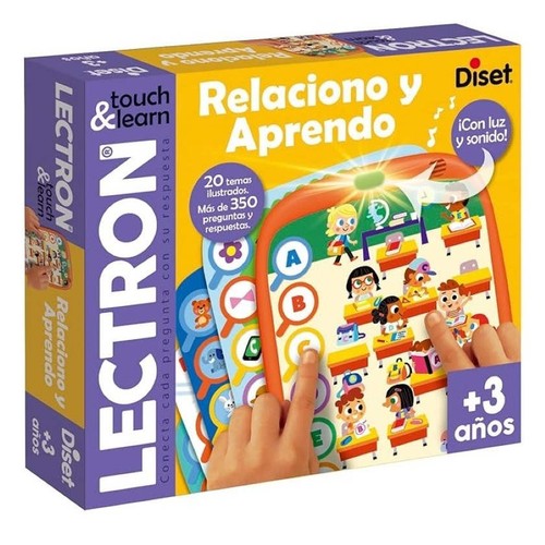 DISET Joc educatiu de relacionar Lectron