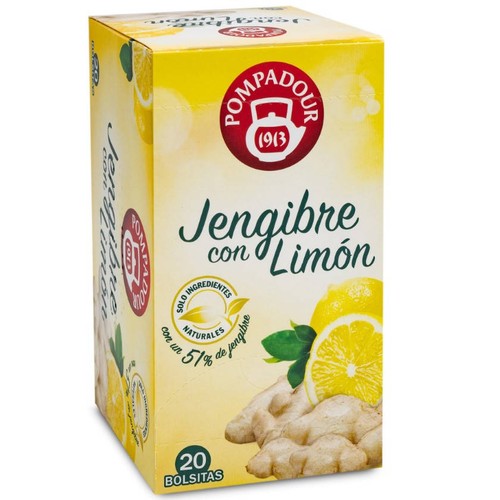POMPADOUR Infusió gingebre amb llimona