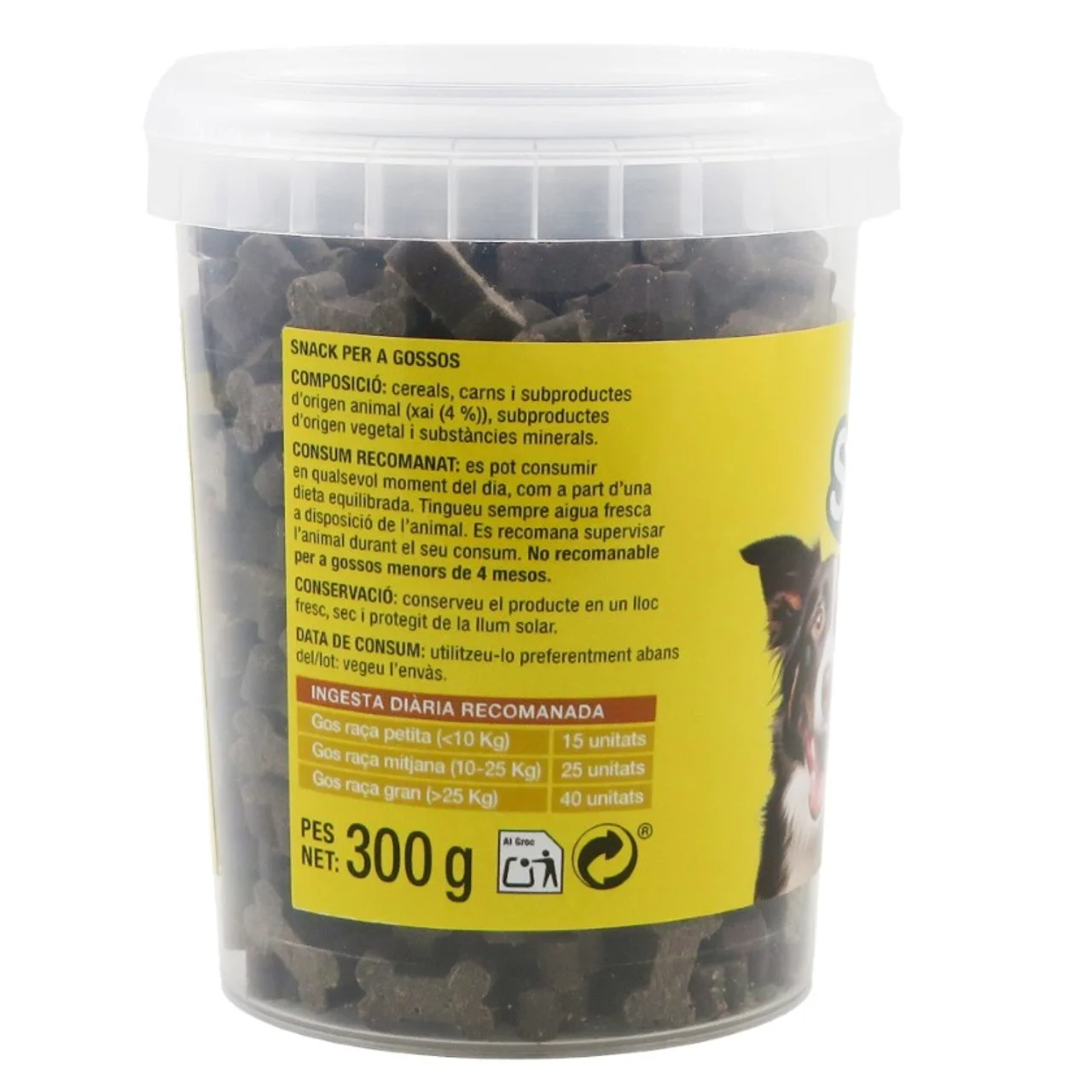 BONPREU Snack con huesitos de cordero para perro