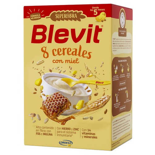 BLEVIT Farinetes de 8 cereals amb mel superfibra