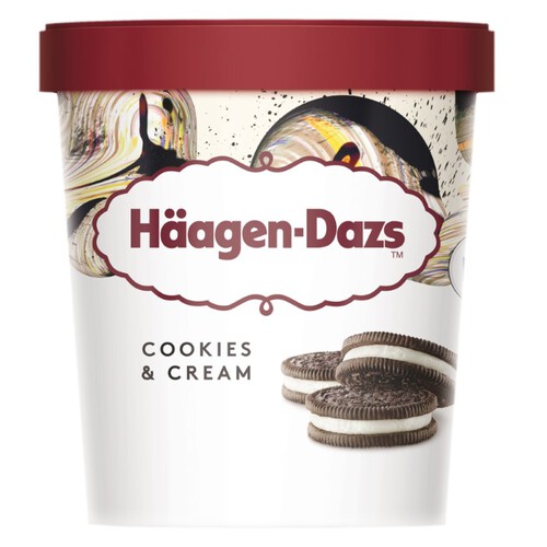 HÄAGEN-DAZS Gelat Cookies & Cream