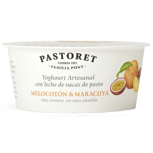 Yogur artesanal con manzana