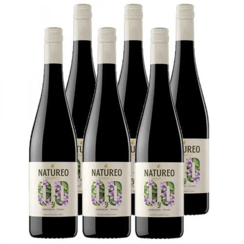 Vino tinto alcohol 0,0%