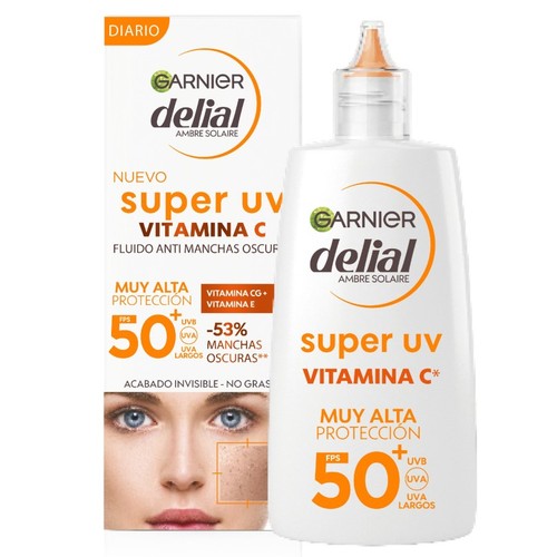 DELIAL Fluid solar antitaques amb Vitamina C FPS 50+