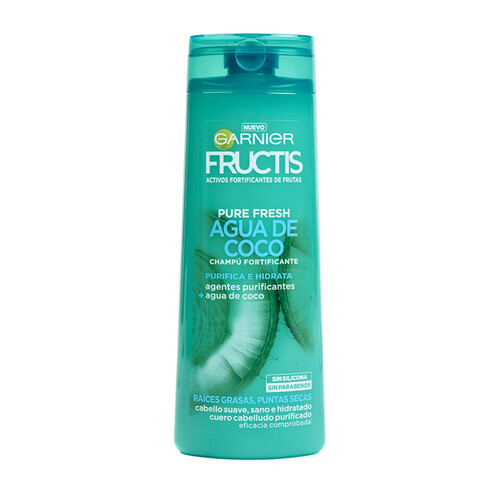 FRUCTIS Xampú Pure Fresh aigua de coco
