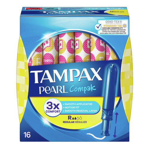 TAMPAX PEARL COMPAK Tampons regular