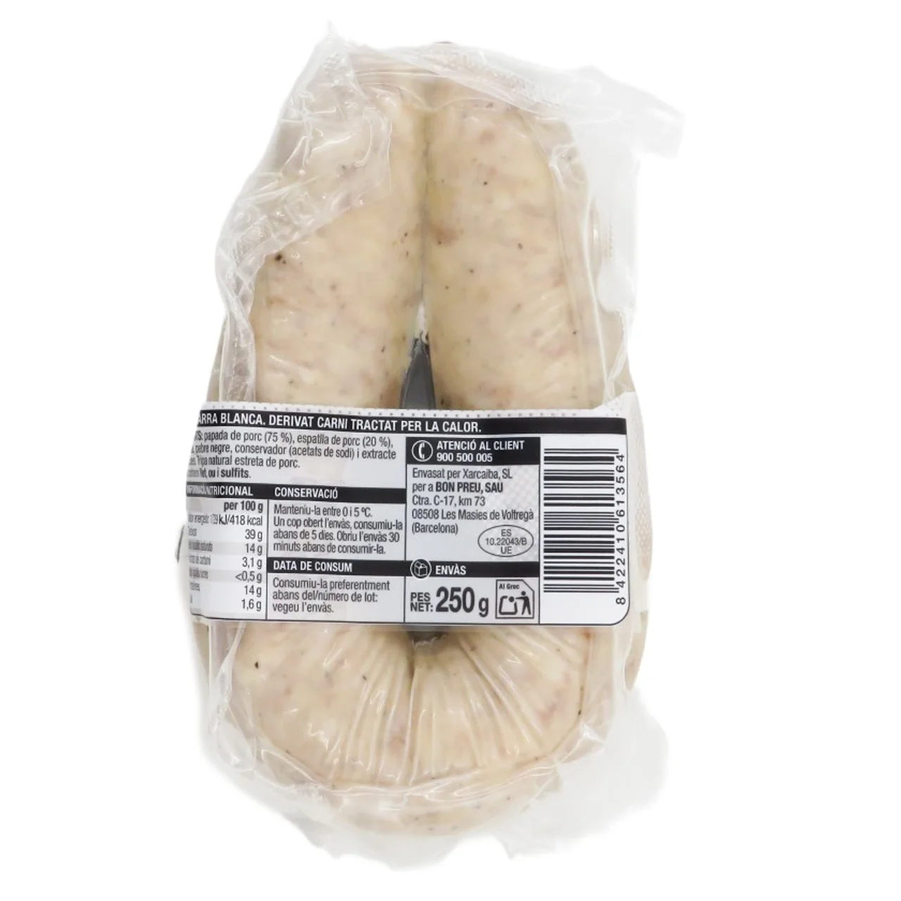 BONPREU Butifarra blanca