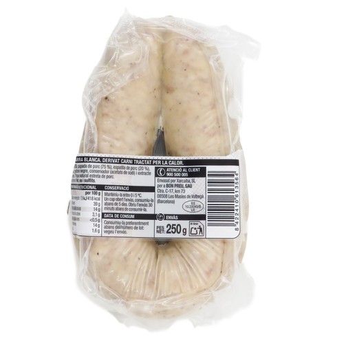 BONPREU Botifarra blanca