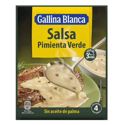GALLINA BLANCA Salsa de pebre verd