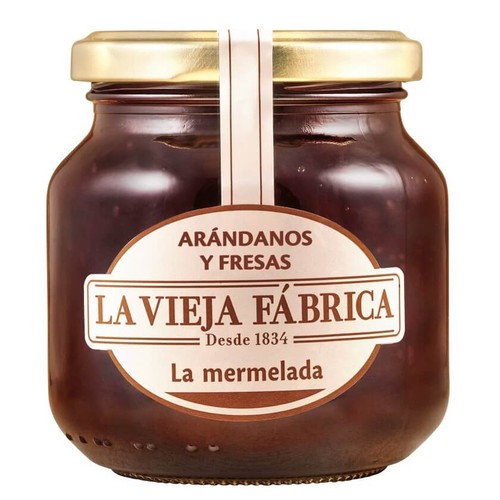 LA VIEJA FÁBRICA Melmelada de nabius i maduixes