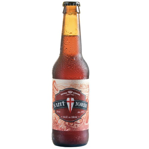SANT JORDI Cervesa artesana Km0 en ampolla