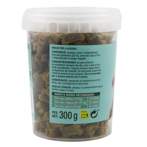 BONPREU Snack de pollastre i carns de caça ensinistrament per a gos