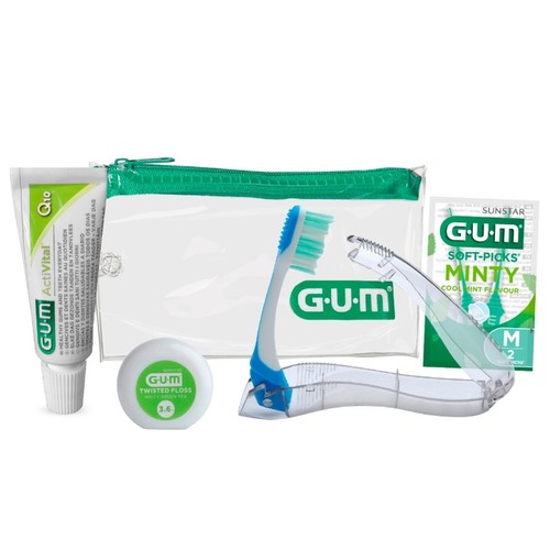 GUM Necesser de viatge d'higiene bucal Activital