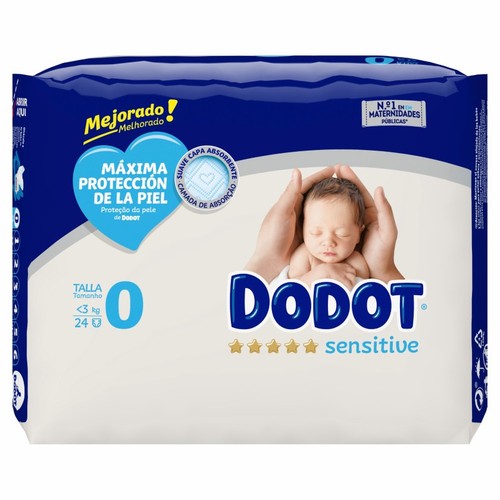 DODOT SENSITIVE Bolquers T0 (1,5-2,5 kg)