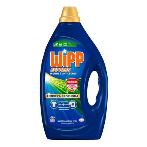 WIPP Detergent líquid anti olors de 35 dosis