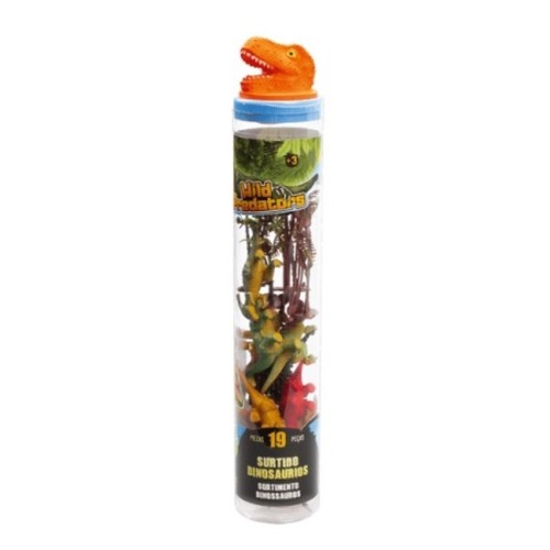 WILD PREDATORS Tub de Dinosaures assortits