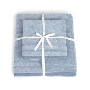 Imagen de HOME INTERIORS Joc de 2 tovalloles Blau