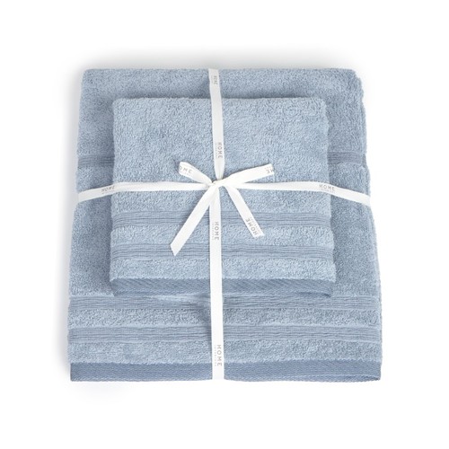 HOME INTERIORS Joc de 2 tovalloles Blau