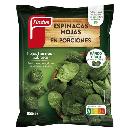 FINDUS Espinacs en fulles