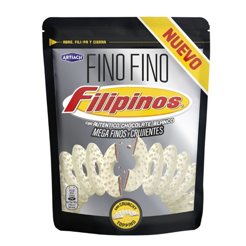 FILIPINOS Galetes de xocolata blanca Fino Fino