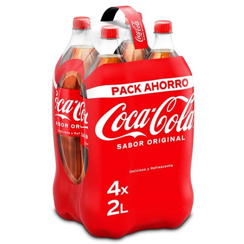 COCA-COLA Refresc de cola sabor original en ampolla