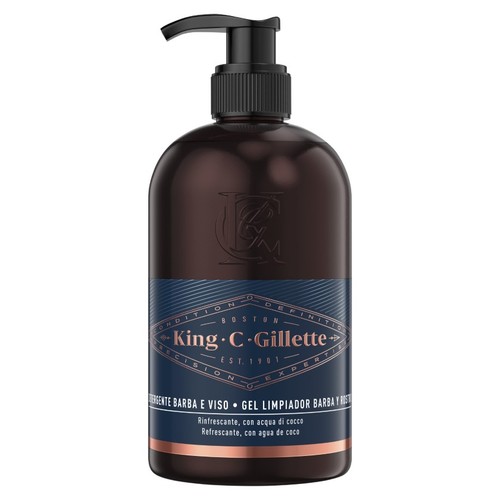 GILLETTE Gel netejador de cara i barba
