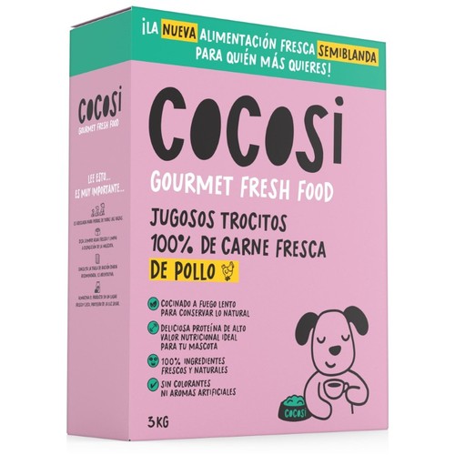 COCOSI Menjar Semihumit de pollastre per a gos