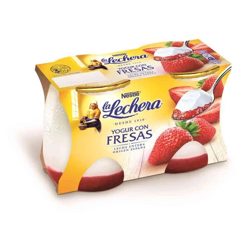 Yogur natural con arándanos Km0