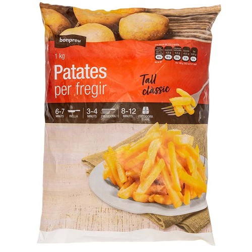 BONPREU Patates per fregir tall clàssic