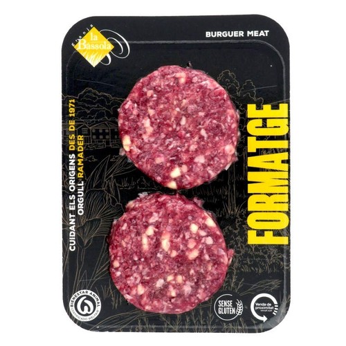 LA BASSOLA Burger meat de vedella amb formatge