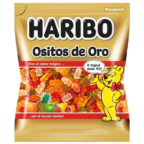 HARIBO Caramels de goma ossets d'or en envàs XXL