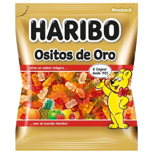 HARIBO Caramelos de goma en forma de gusano en envase XXL
