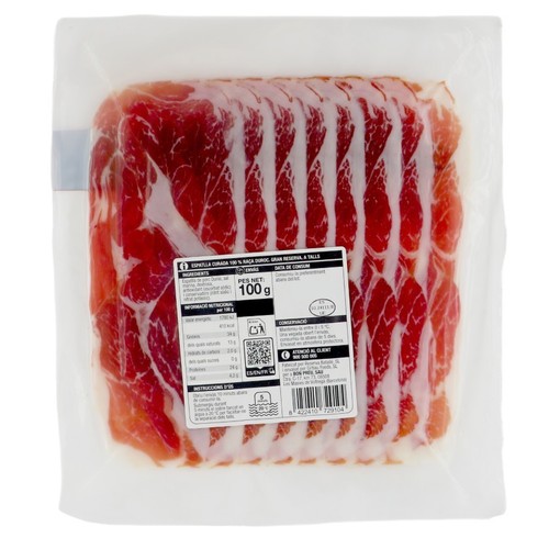 BONPREU Espatlla curada 100% Duroc