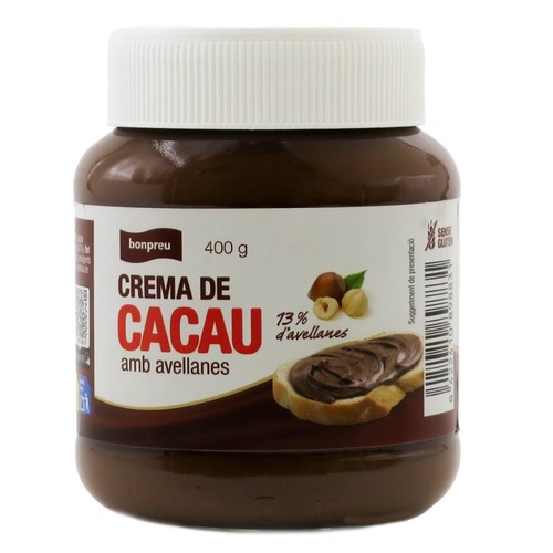 BONPREU Crema de cacau amb avellanes