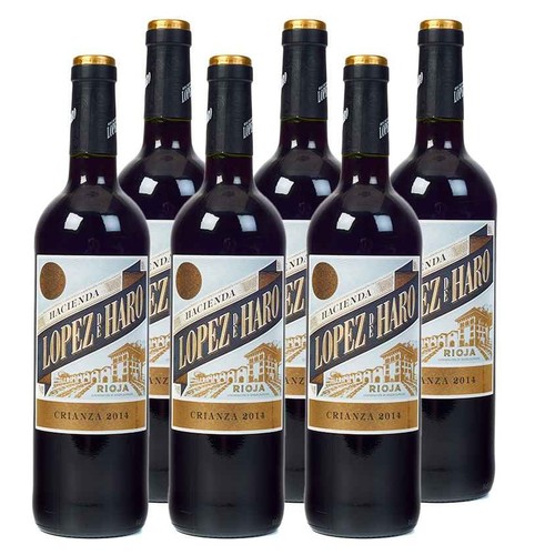 LOPEZ DE HARO Caixa vi negre DO Rioja