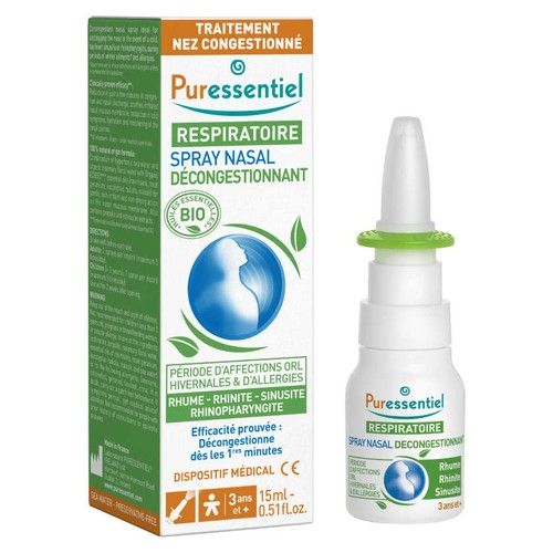 PURESSENTIEL Esprai nasal descongestionant