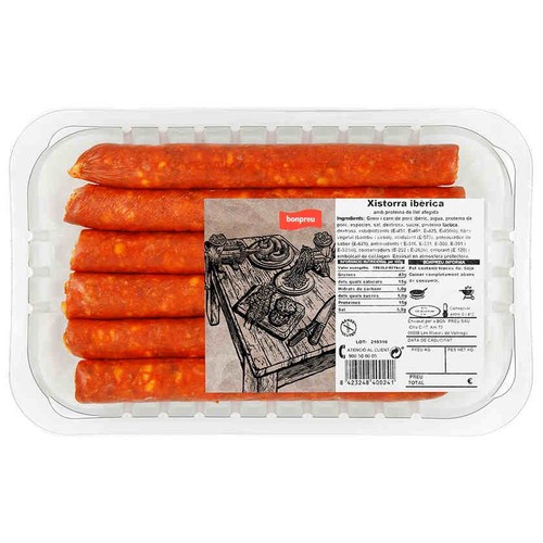 BONPREU Xistorra ibèrica