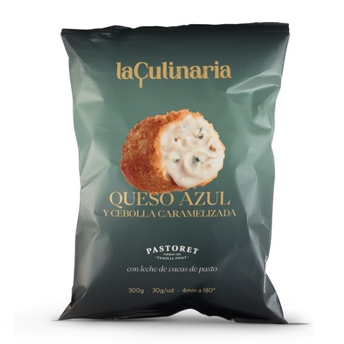 LA CULINARIA Croquetes de formatge blau i ceba caramel·litzada