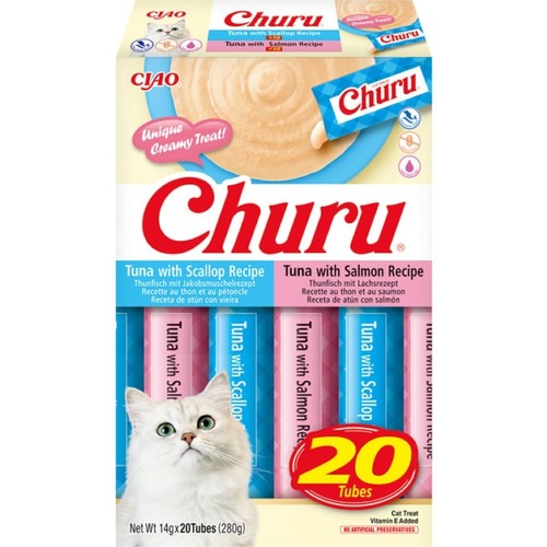 CIAO CHURU Snack líquid Multipack de tonyina per a gat