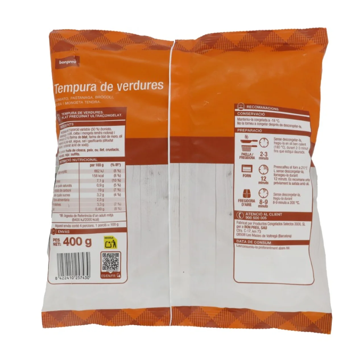 BONPREU Tempura de verduras