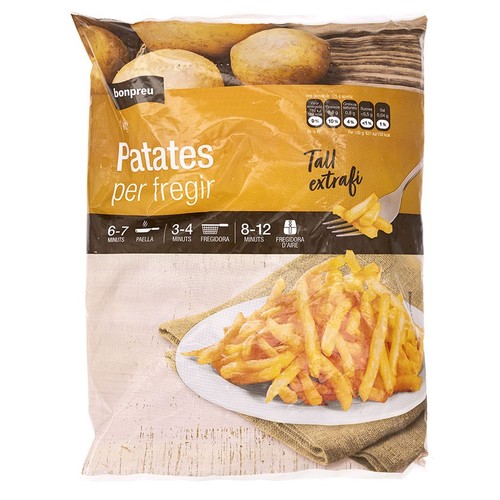 BONPREU Patates per fregir tall extrafi
