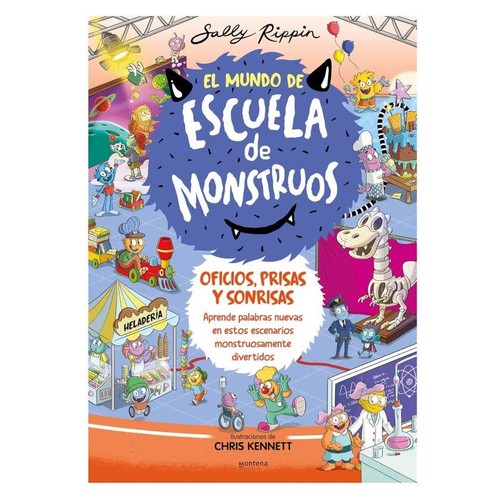 MONTENA Llibre El Mundo de Escuela de Monstruos 2