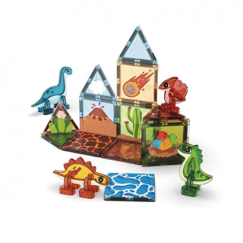 GEOMAG Joc de construcció magnètic amb dinosaures