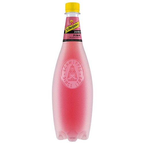 SCHWEPPES Refresc tònica Pink Zero en ampolla